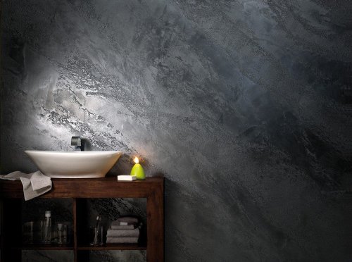 Декоративная штукатурка Dessa Decor Травертин Лайт Black Травертин